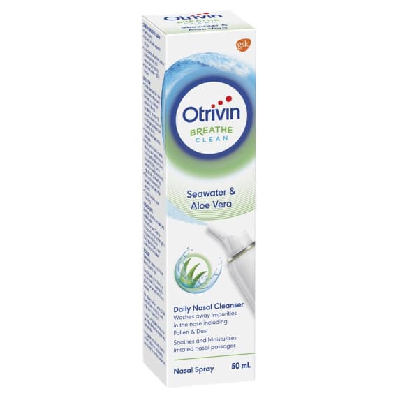 Buy Otrivin Breathe Clean Natural Daily Nasal Cleanser With Isotonic