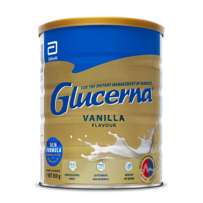 Buy Glucerna Vanilla Powder 850g Online