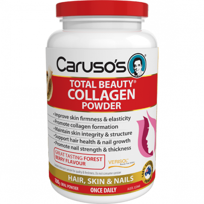 Buy Caruso s Total Beauty Collagen Powder 100g Online Chempro