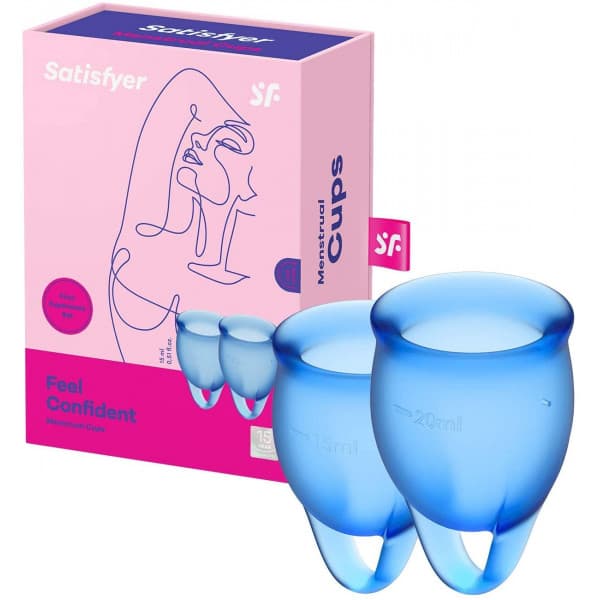 Satisfyer Feel Confident Menstrual Cup - Reusable Period Cup with