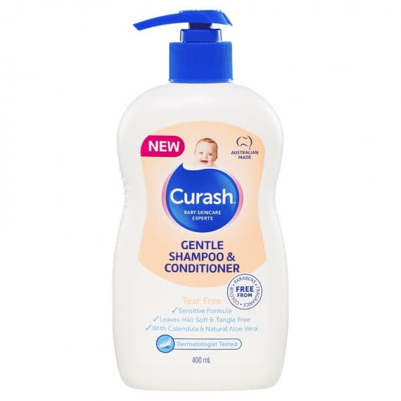 Buy Curash Gentle Shampoo and Conditioner 400ml Online