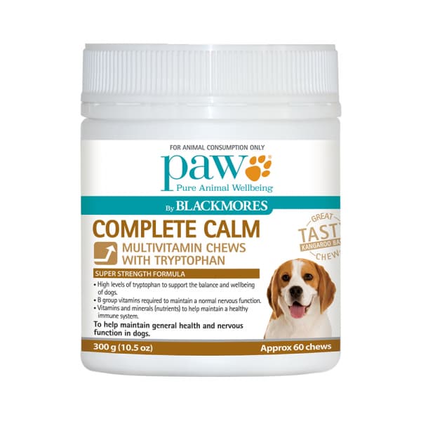 Buy Blackmores PAW Complete Calm Multivitamin plus Tryptophan Chews ...